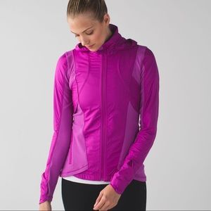 Lululemon Kanto catch me if you can jacket sz 4 ultra violet EUC